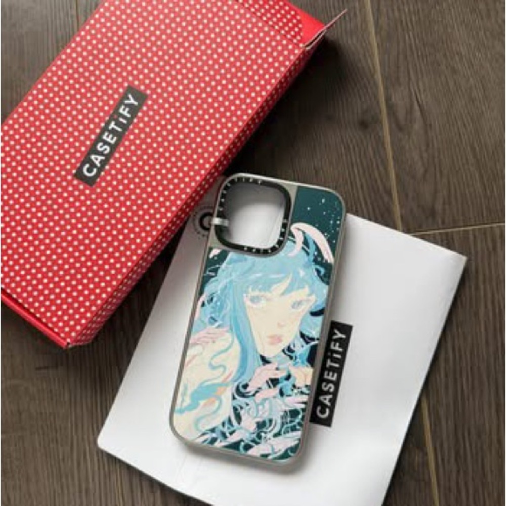 Casetify CHERUBIM BY SAITEMISS 16promax Mirror Case MagSafe Compatible